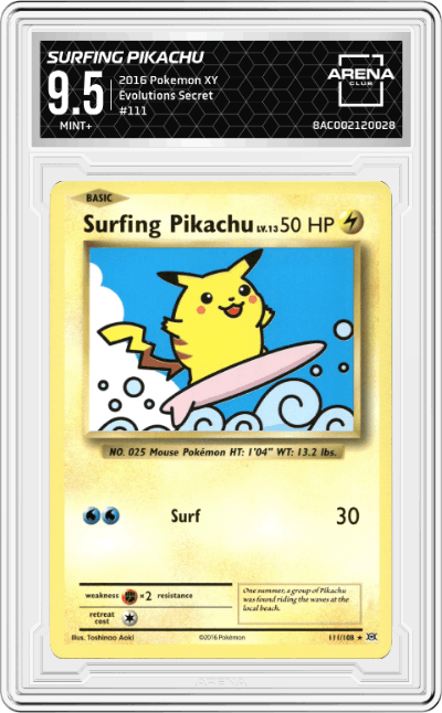Surfing Pikachu