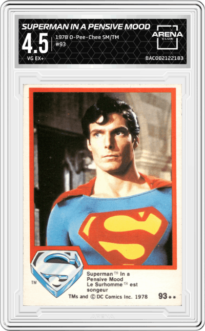 Superman in A Pensive Mood