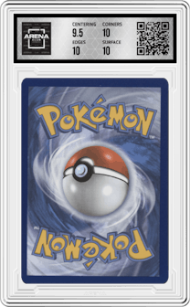 Venusaur from the 2021 Pokemon SWSH set featuring a Base Set parallel graded by Arena Club and given an overall grade of 10.