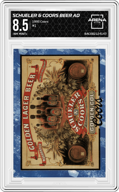 Schueler & Coors Beer Ad