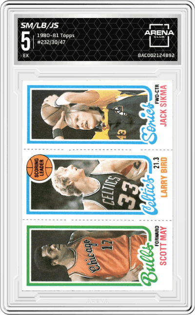 Scott May/Larry Bird/Jack Sikma