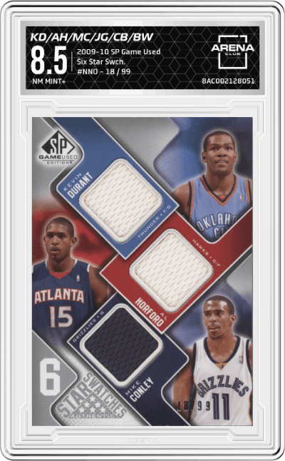 Kevin Durant/Al Horford/Mike Conley/Jeff Green/Corey Brewer/Brandan Wright 