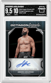Andrei Arlovski from the 2024 Topps Chrome UFC set graded by Arena Club and given an overall grade of 9.5.