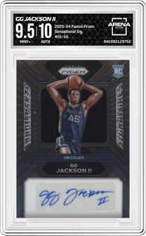 GG Jackson II from the 2023-24 Panini Prizm set graded by Arena Club and given an overall grade of 9.5.