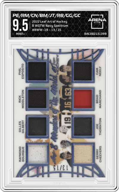 Phil Esposito/Rick Middleton/Cam Neely/Brad Marchand/Joe Thornton/Raymond Bourque/Gilles Gilbert/Gerry Cheevers