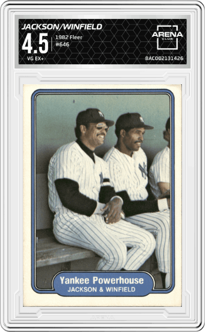 Yankee Powerhouse Reggie Jackson/Dave Winfield