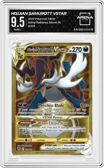 Hisuian Samurott VSTAR