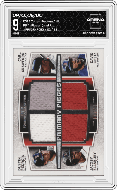 Dustin Pedroia/Carl Crawford/Jacoby Ellsbury/David Ortiz