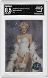 Sugar from the 1995 Metal Batman Forever set graded by Arena Club and given an overall grade of 8.5.