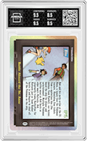 Battle Aboard the St. Anne from the 2000 Topps Pokemon TV set graded by Arena Club and given an overall grade of 9.