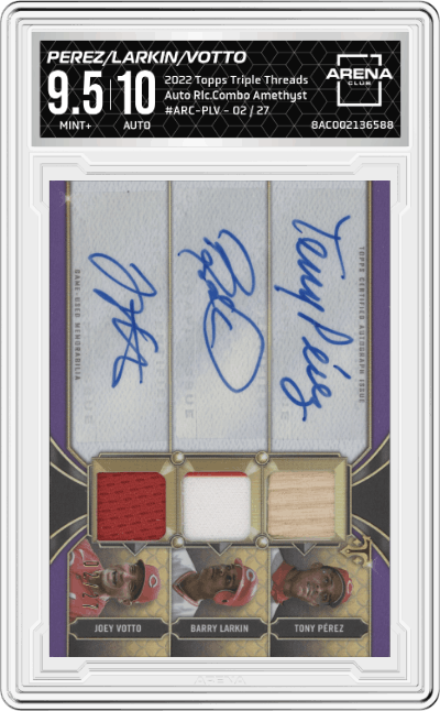 Tony Perez/Barry Larkin/Joey Votto