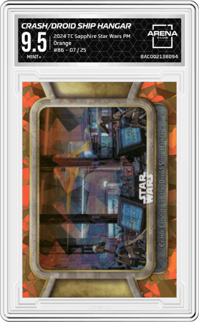 Crash Landing in the Droid Ship Hangar