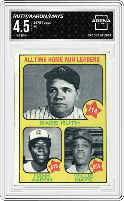 Babe Ruth/Hank Aaron/Willie Mays