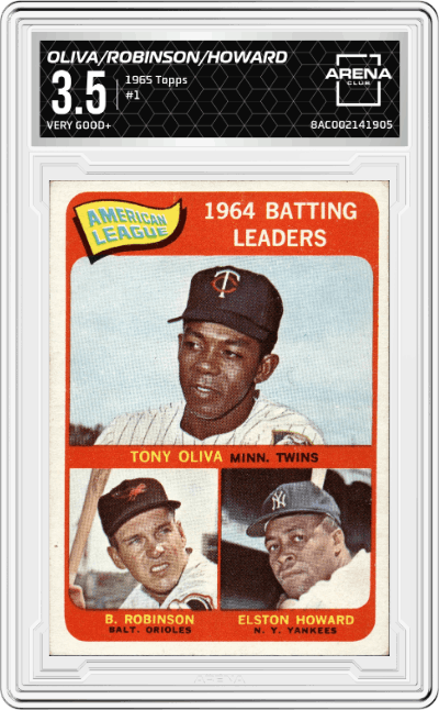Tony Oliva/Brooks Robinson/Elston Howard