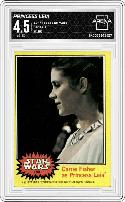 Carrie Fisher as Princess Leia