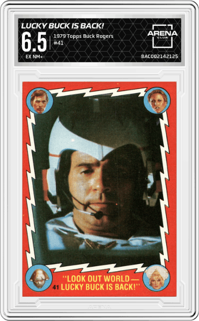 "Look Out World -- Lucky Buck is Back!"