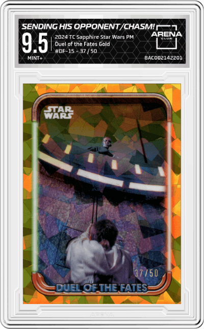 Sending His Opponent Into The Chasm!