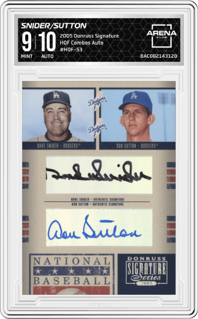 Duke Snider / Don Sutton