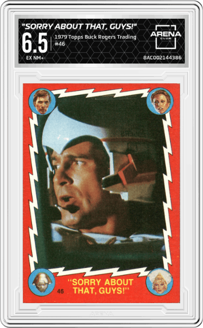 "Sorry about that, guys!"