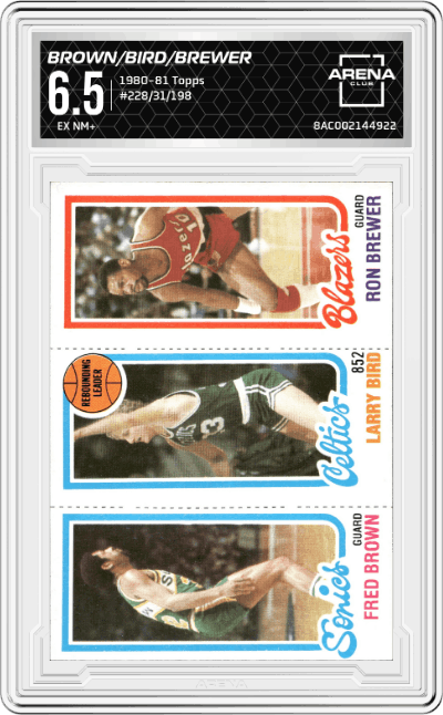 Fred Brown/Larry Bird/Ron Brewer