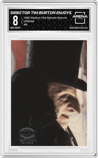 Director Tim Burton Enjoys