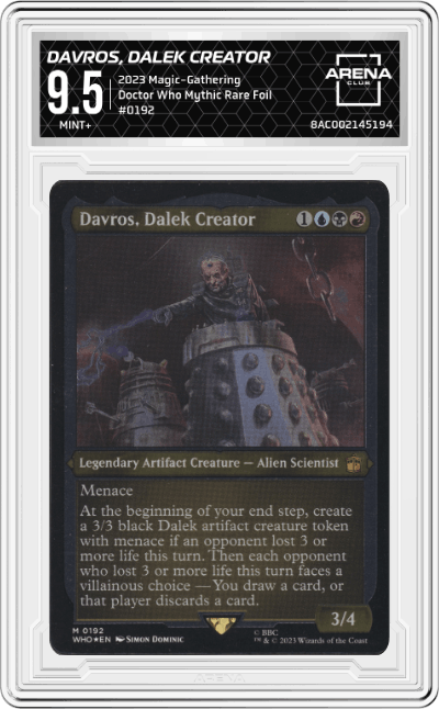 Davros, Dalek Creator