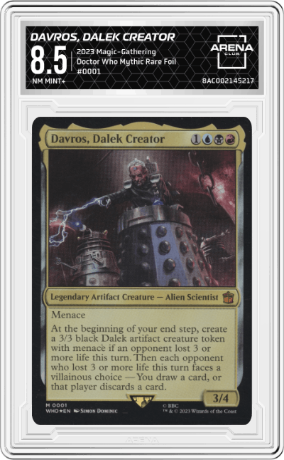 Davros, Dalek Creator