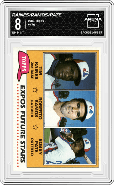 Tim Raines/Roberto Ramos/Bobby Pate