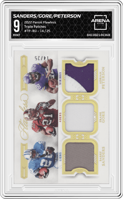 Barry Sanders/Frank Gore/Adrian Peterson