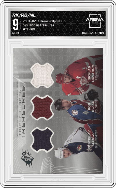 Rostislav Klesla/Rob Blake/Nicklas Lidstrom