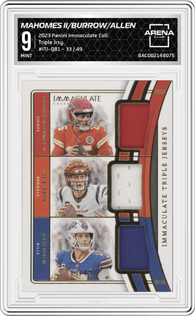 Patrick Mahomes II/Joe Burrow/Josh Allen