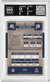 Matthew Slater from the 2008 Playoff Contenders set graded by Arena Club and given an overall grade of 9.