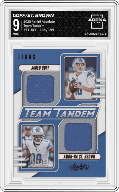 Jared Goff/Amon-Ra St. Brown