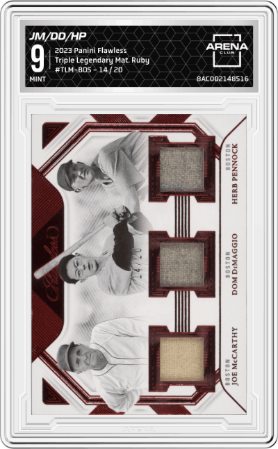 Joe McCarthy/ Dom DiMaggio/Herb Pennock