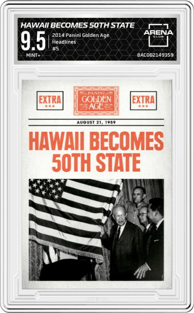 Hawaii Becomes 50th State