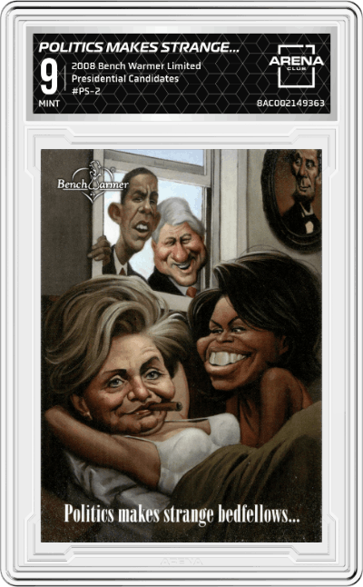 Politics makes strange bedfellows...