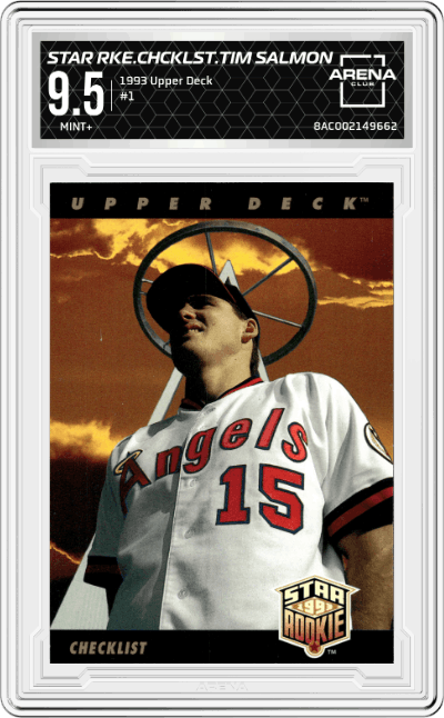 Star Rookie Checklist (Tim Salmon)