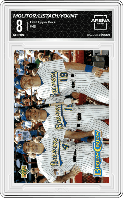 Paul Molitor/Pat Listach/Robin Yount