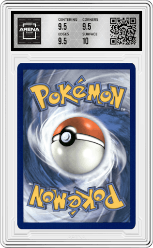 Zacian V from the 2020 Pokemon SWSH set graded by Arena Club and given an overall grade of 10.