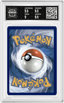 Conkeldurr V from the 2022 Pokemon SWSH set graded by Arena Club and given an overall grade of 9.5.