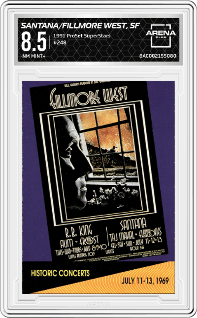 Santana at the Fillmore West, San Francisco