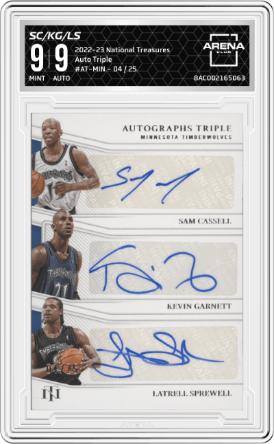 Sam Cassell/Kevin Garnett/Latrell Sprewell
