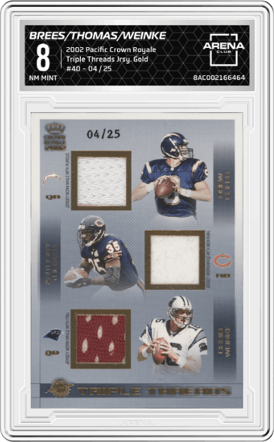 Drew Brees/Anthony Thomas/Chris Weinke