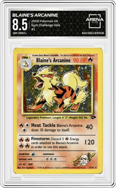 Blaine's Arcanine