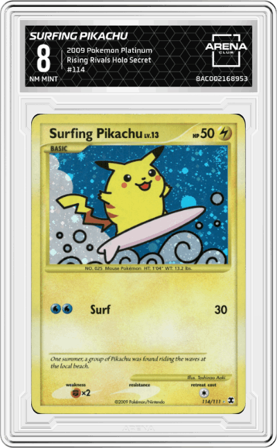 Surfing Pikachu