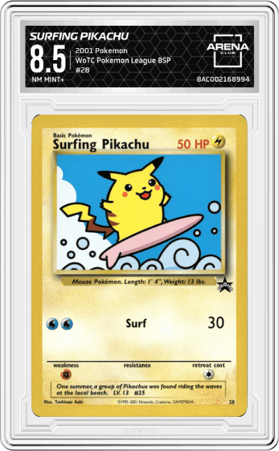 Surfing Pikachu