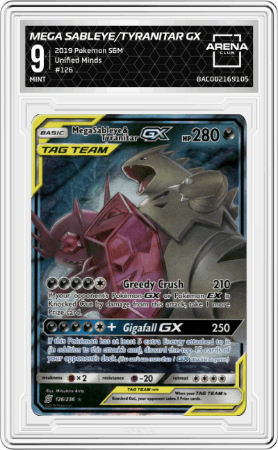 Mega Sableye/Tyranitar GX
