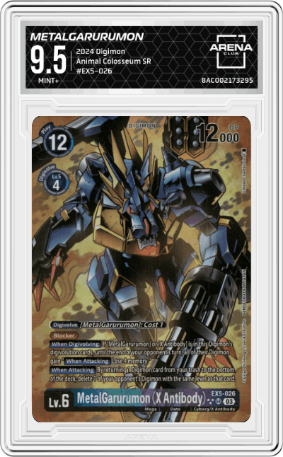 Metal Garurumon X-Antibody