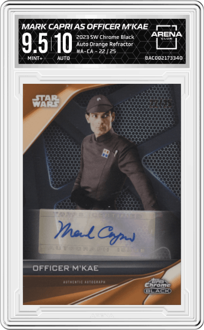 Mark Capri as Officer M'Kae