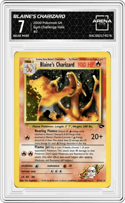 Blaine's Charizard